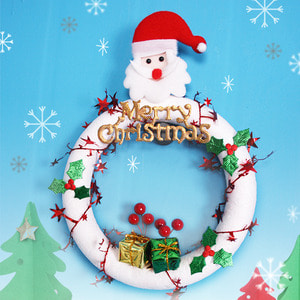 크리스마스리스,리스,루돌프,크리스마스장식,크리스마스만들기,크리스마스용품,led조명만들기,조명등,LED,크리스마스램프,산타리스,별빛리스
